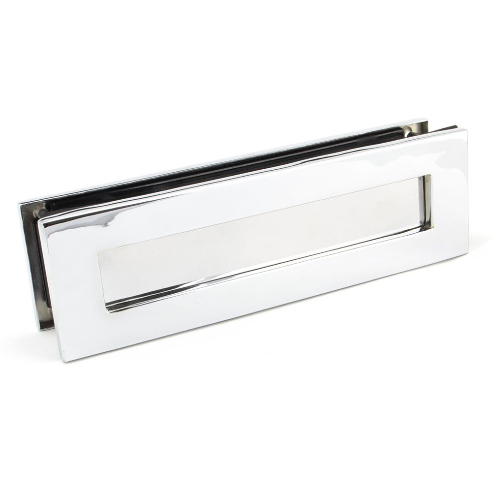 From the Anvil Traditional Letterbox - Polished Chrome